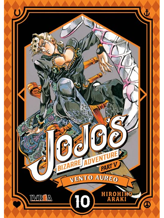 JOJOS BIZARRE ADVENTURES PARTE 5 VENTO AUREO - 10 - IVREA ARGENTINA 1