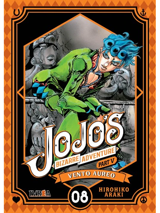 JOJOS BIZARRE ADVENTURES PARTE 5 VENTO AUREO - 08 - IVREA ARGENTINA 1