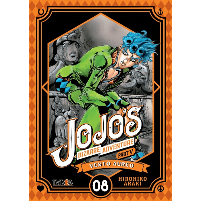 JOJOS BIZARRE ADVENTURES PARTE 5 VENTO AUREO - 08 - IVREA ARGENTINA