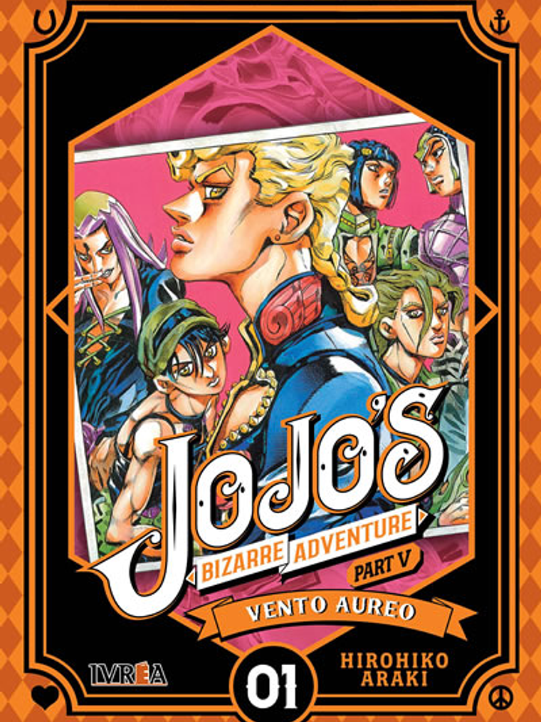 JOJOS BIZARRE ADVENTURES PARTE 5 VENTO AUREO - 01 - IVREA ARGENTINA 1