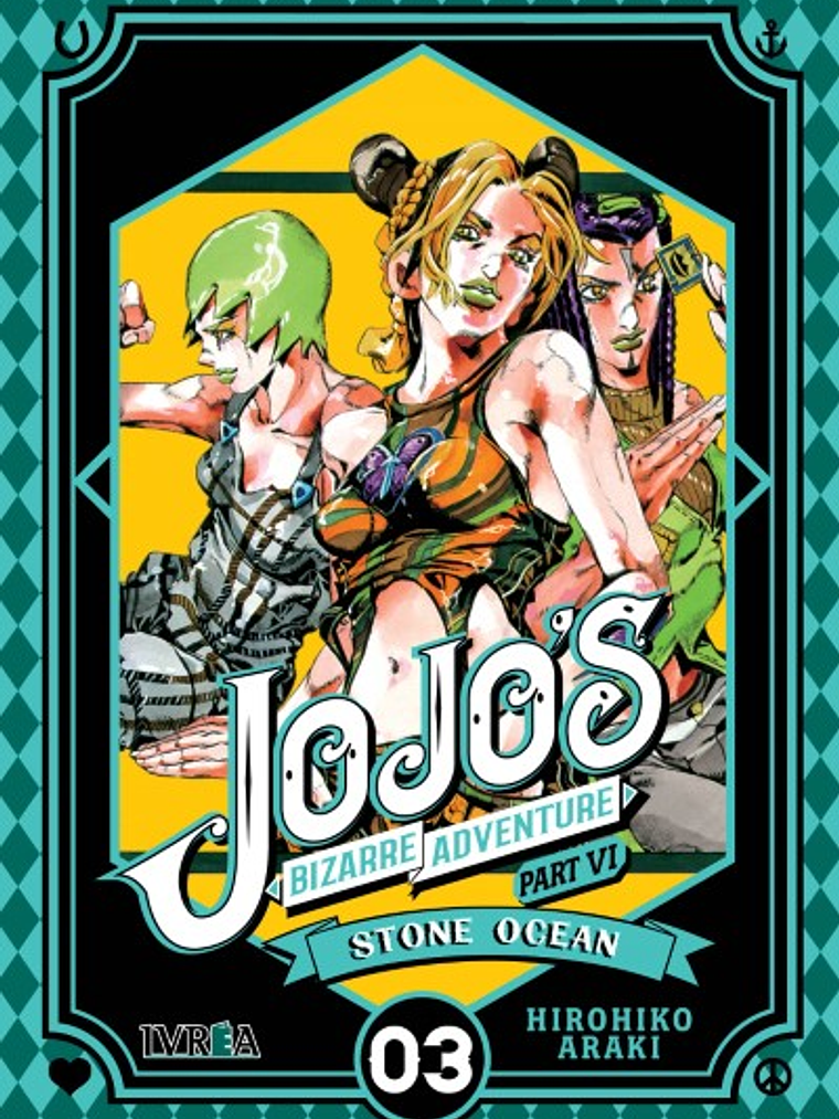 JOJOS BIZARRE ADVENTURES PARTE 6 STONE OCEAN - 03 - IVREA ARGENTINA 1