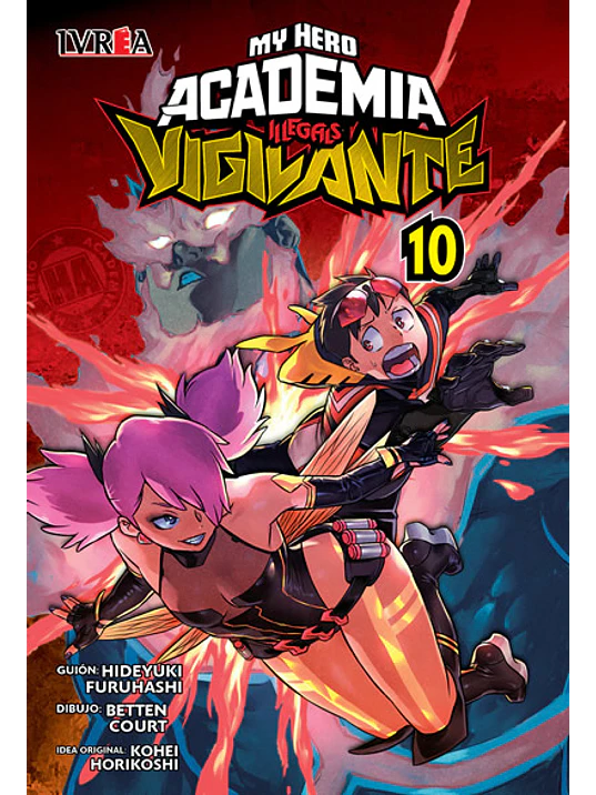 MY HERO ACADEMIA VIGILANTES 10 - IVREA ARGENTINA 1