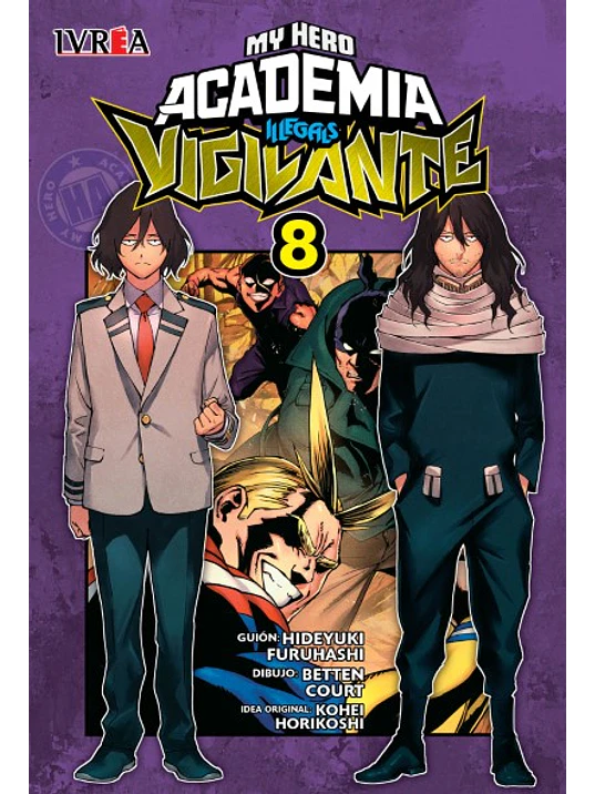 MY HERO ACADEMIA VIGILANTES 08 - IVREA ARGENTINA 1
