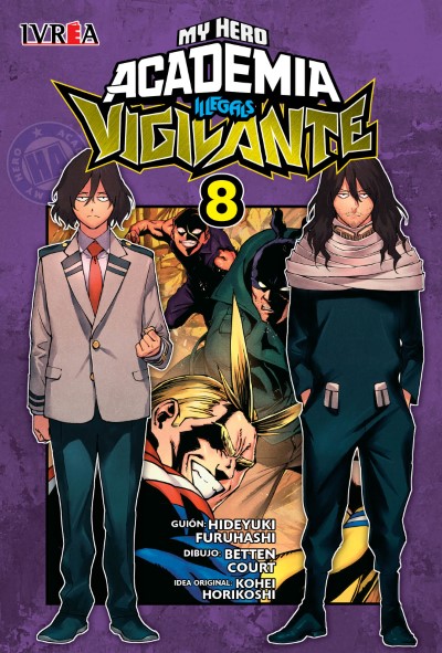 MY HERO ACADEMIA VIGILANTES 08 - IVREA ARGENTINA