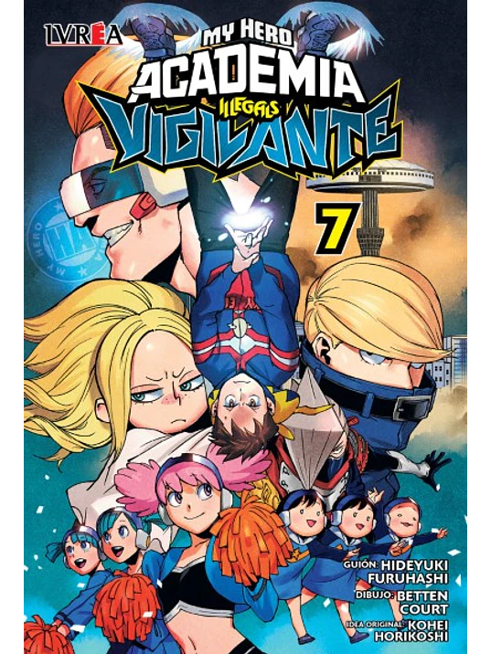 MY HERO ACADEMIA VIGILANTES 07 - IVREA ARGENTINA 1