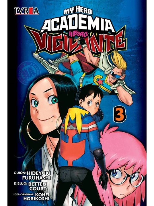 MY HERO ACADEMIA VIGILANTES 03 - IVREA ARGENTINA 1