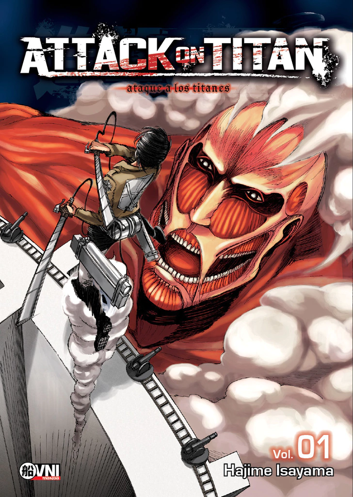 ATTACK ON TITAN 01 - OVNIPRESS MANGA