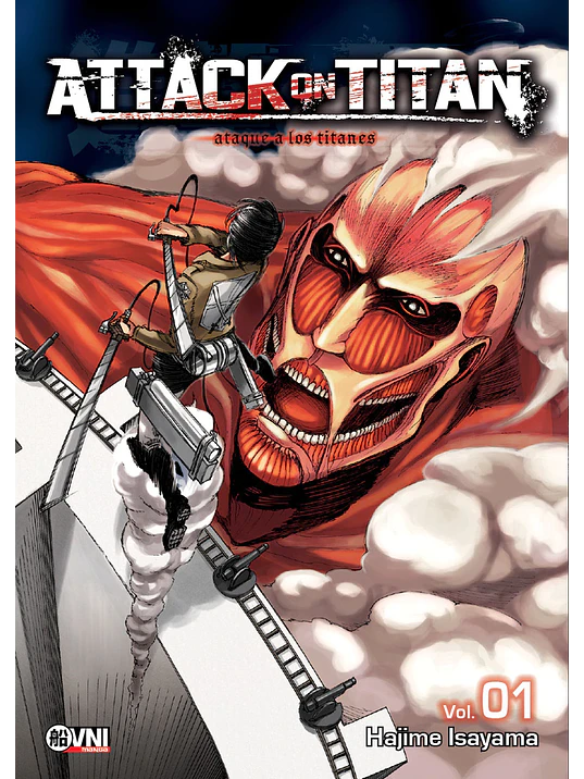 ATTACK ON TITAN 01 - OVNIPRESS MANGA 1