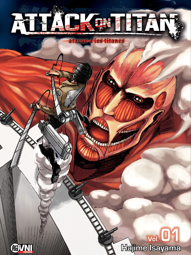 ATTACK ON TITAN 01 - OVNIPRESS MANGA 1