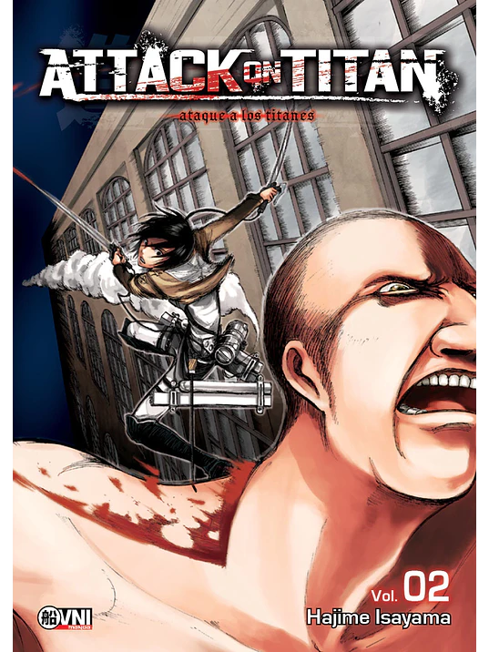 ATTACK ON TITAN 02 - OVNIPRESS MANGA 1