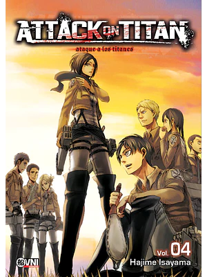 ATTACK ON TITAN 04 - OVNIPRESS MANGA