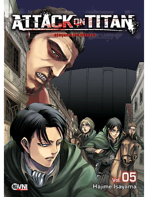 ATTACK ON TITAN 05 - OVNIPRESS MANGA