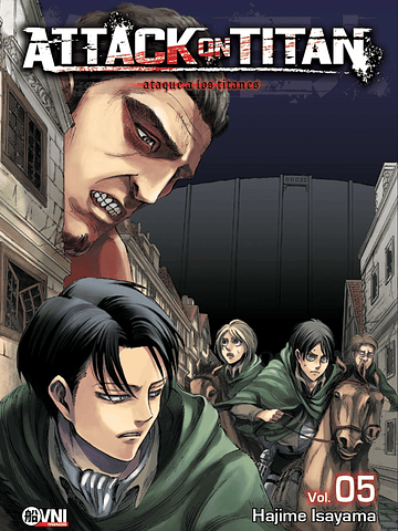 ATTACK ON TITAN 05 - OVNIPRESS MANGA