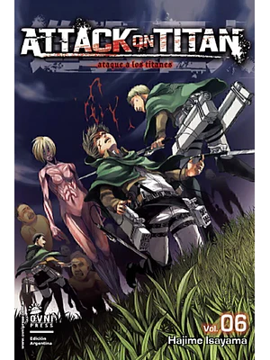 ATTACK ON TITAN 06 - OVNIPRESS MANGA