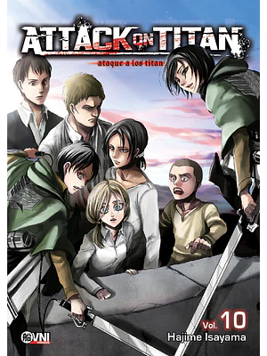 ATTACK ON TITAN 10 - OVNIPRESS MANGA