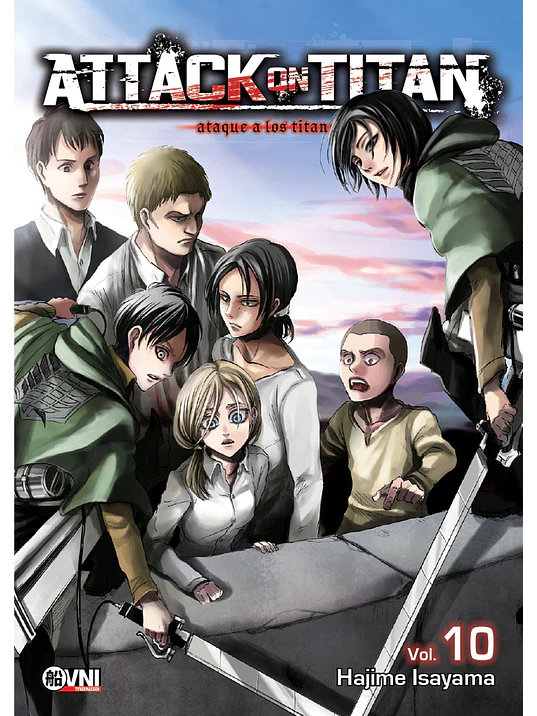 ATTACK ON TITAN 10 - OVNIPRESS MANGA 1