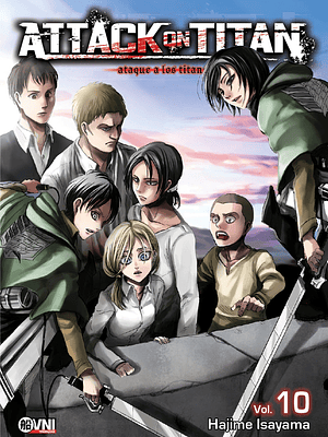 ATTACK ON TITAN 10 - OVNIPRESS MANGA