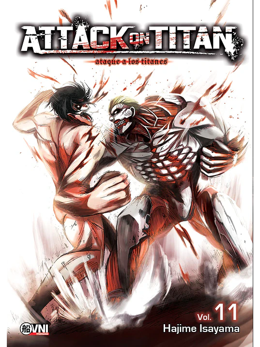 ATTACK ON TITAN 11 - OVNIPRESS MANGA 1