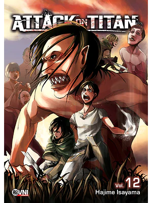 ATTACK ON TITAN 12 - OVNIPRESS MANGA