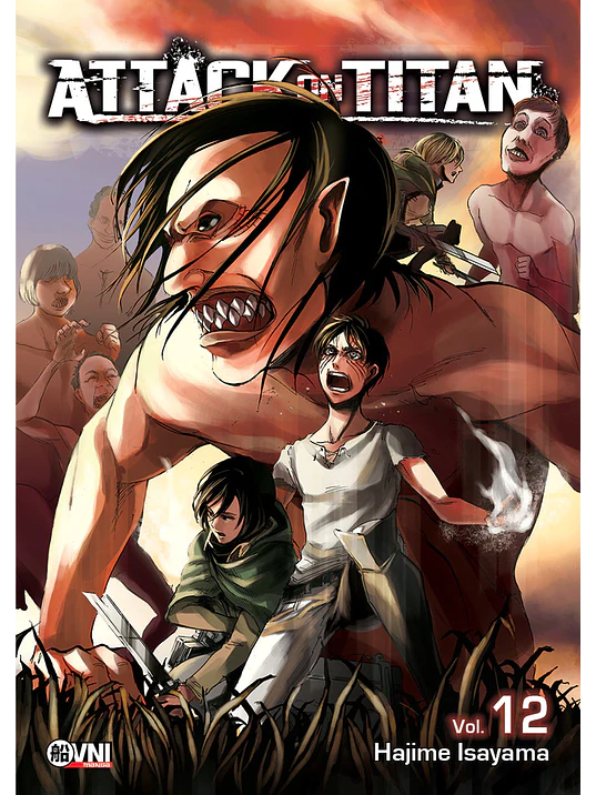 ATTACK ON TITAN 12 - OVNIPRESS MANGA 1