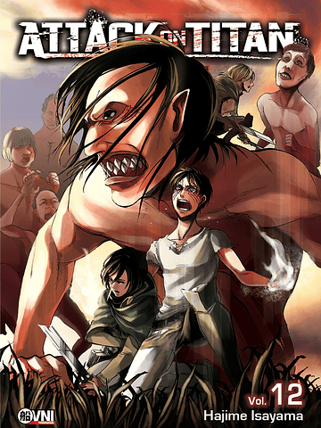ATTACK ON TITAN 12 - OVNIPRESS MANGA