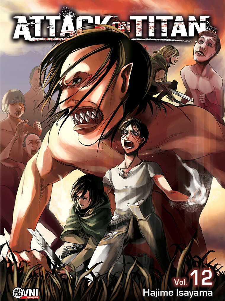 ATTACK ON TITAN 12 - OVNIPRESS MANGA 1