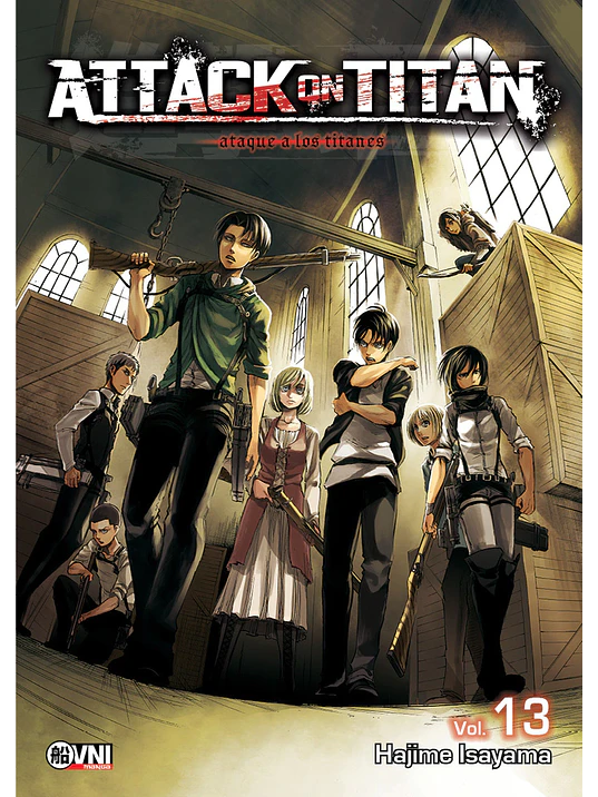 ATTACK ON TITAN 13 - OVNIPRESS MANGA 1