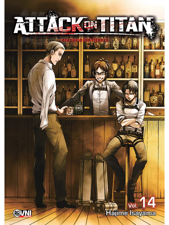 ATTACK ON TITAN 14 - OVNIPRESS MANGA 1