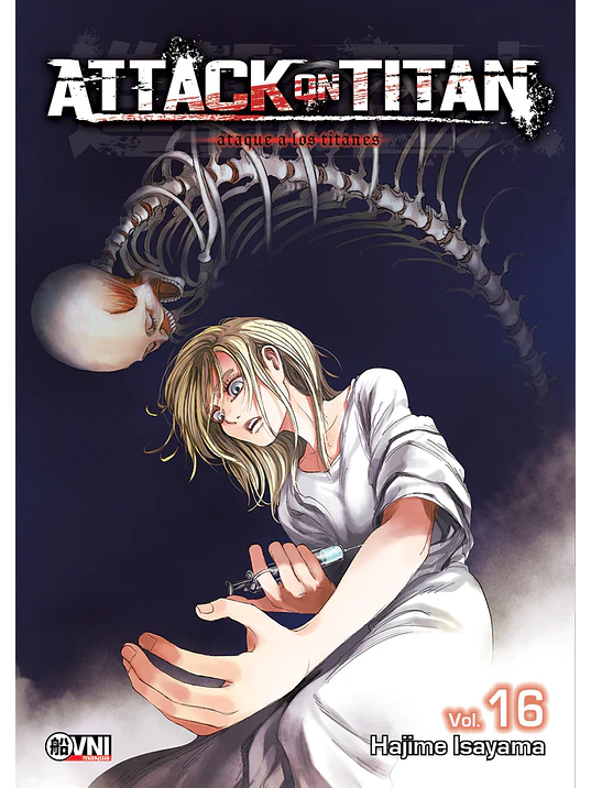 ATTACK ON TITAN 16 - OVNIPRESS MANGA 1