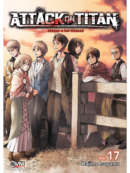 ATTACK ON TITAN 17 - OVNIPRESS MANGA 1