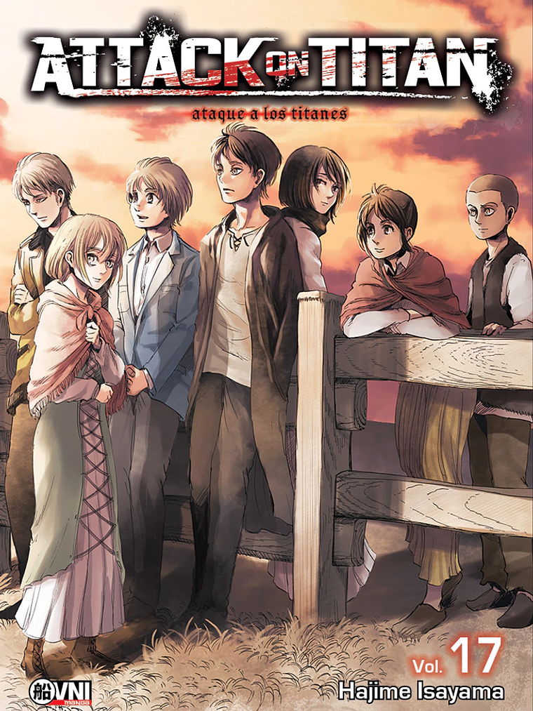 ATTACK ON TITAN 17 - OVNIPRESS MANGA 1