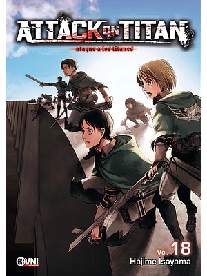 ATTACK ON TITAN 18 - OVNIPRESS MANGA