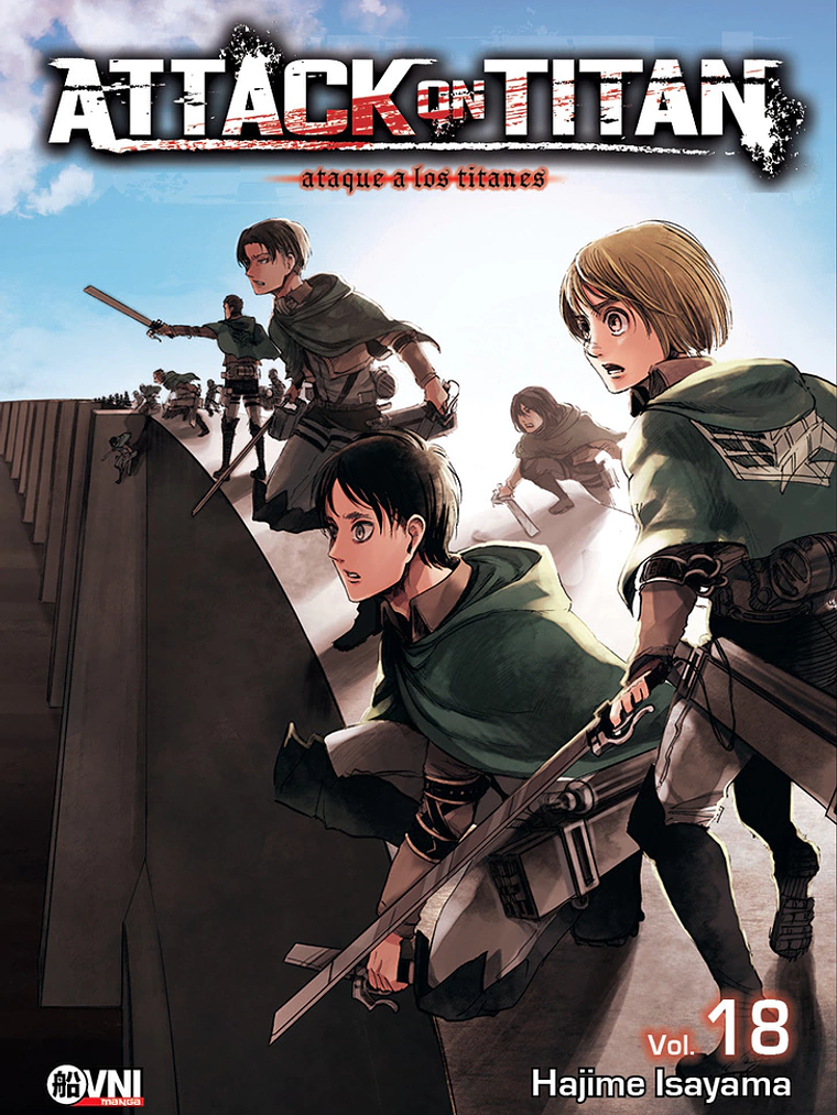 ATTACK ON TITAN 18 - OVNIPRESS MANGA 1