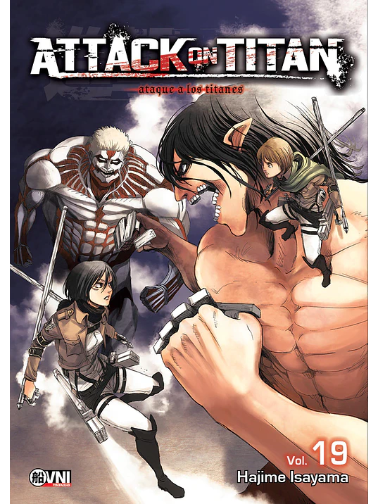 ATTACK ON TITAN 19 - OVNIPRESS MANGA 1