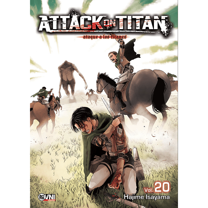 ATTACK ON TITAN 20 - OVNIPRESS MANGA