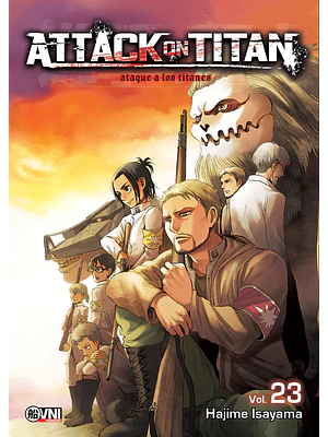 ATTACK ON TITAN 23 - OVNIPRESS MANGA