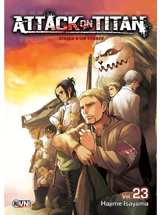 ATTACK ON TITAN 23 - OVNIPRESS MANGA 1