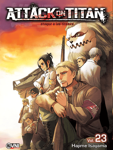 ATTACK ON TITAN 23 - OVNIPRESS MANGA