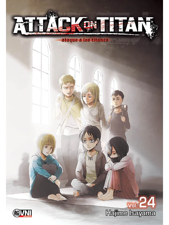 ATTACK ON TITAN 24 - OVNIPRESS MANGA 1