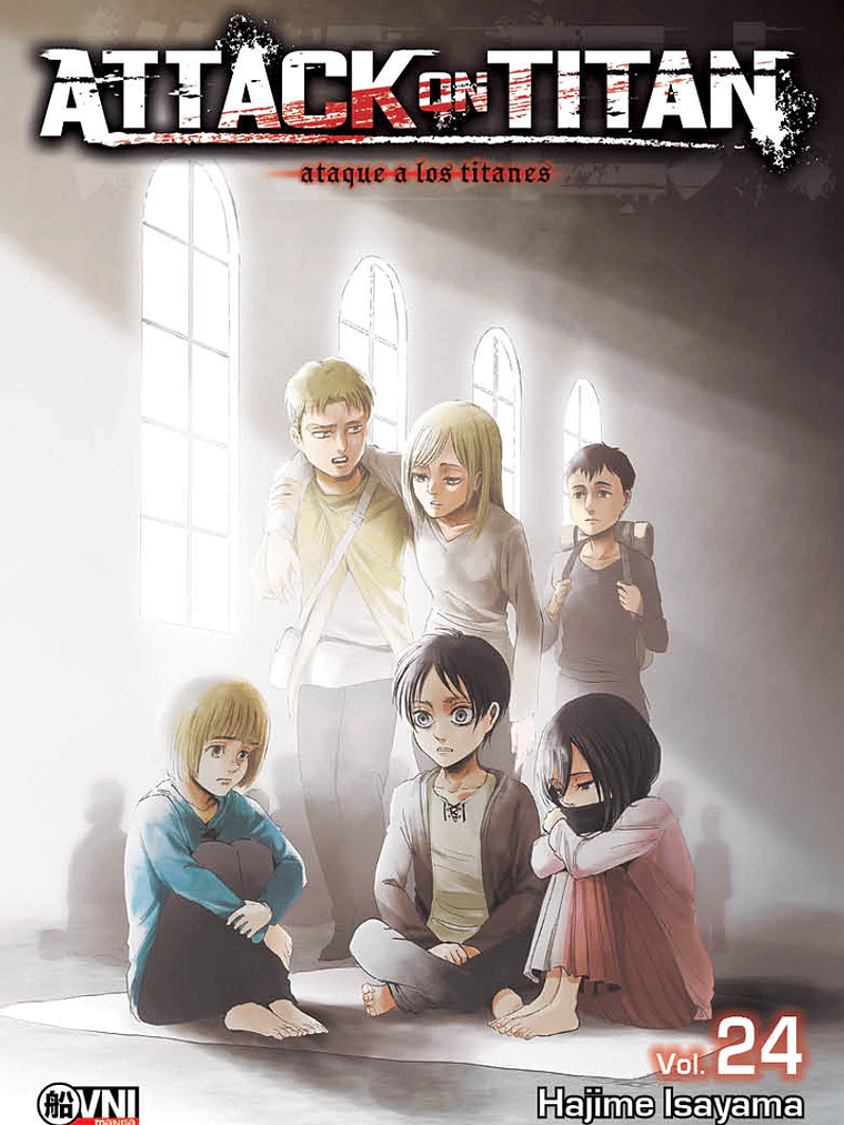 ATTACK ON TITAN 24 - OVNIPRESS MANGA 1