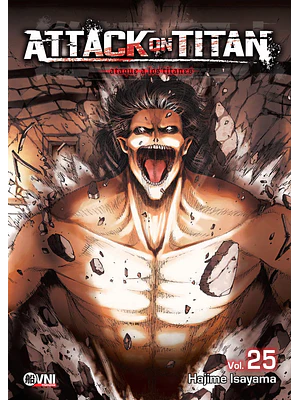 ATTACK ON TITAN 25 - OVNIPRESS MANGA