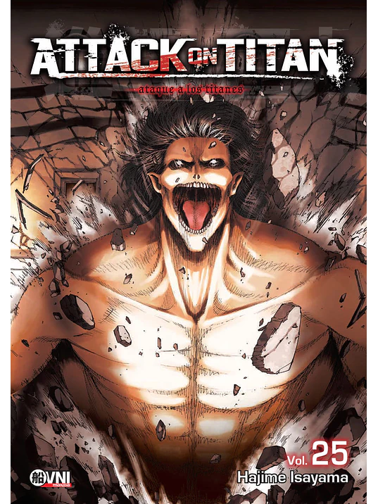 ATTACK ON TITAN 25 - OVNIPRESS MANGA 1