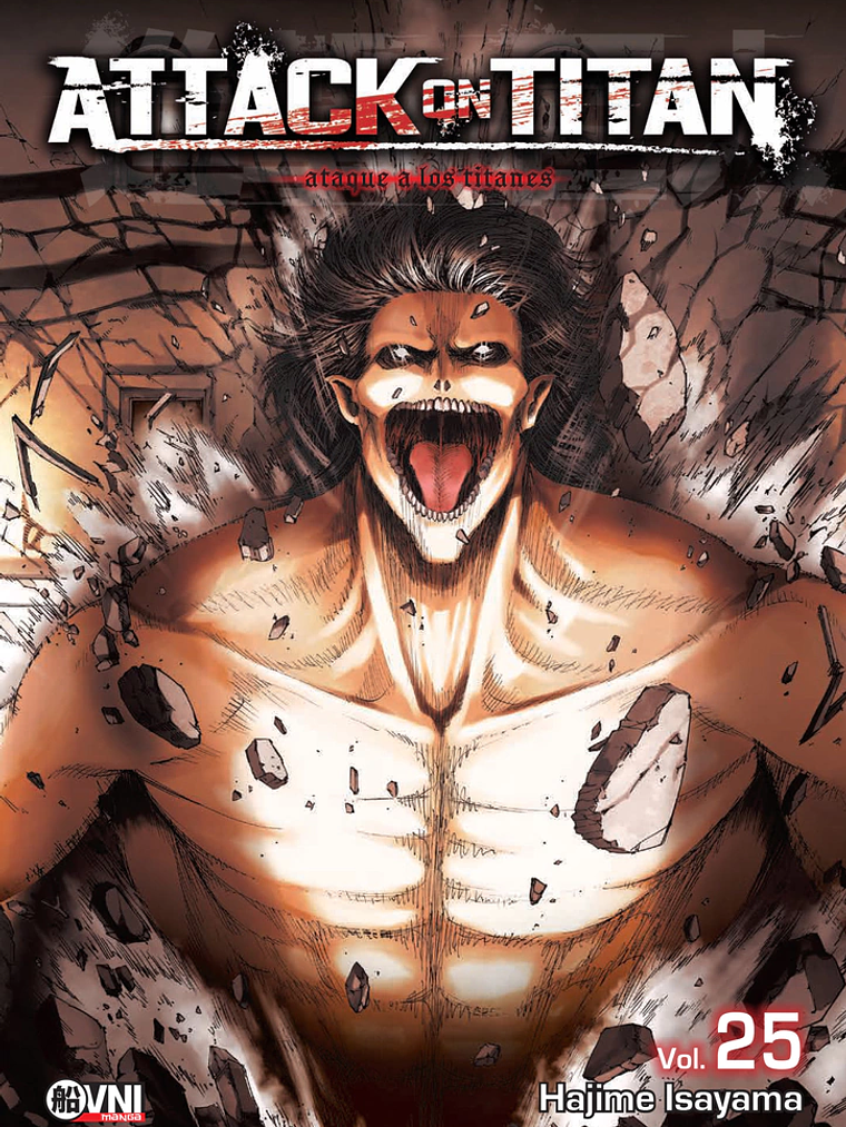 ATTACK ON TITAN 25 - OVNIPRESS MANGA 1