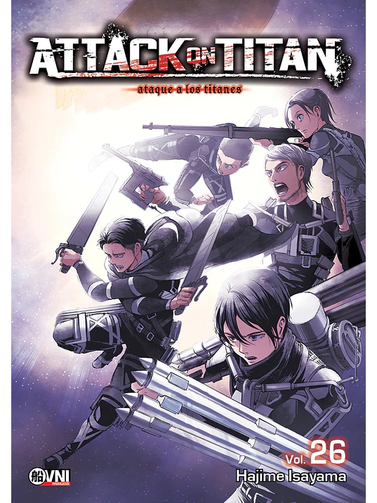 ATTACK ON TITAN 26 - OVNIPRESS MANGA 1