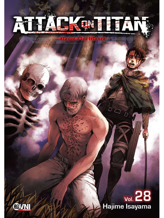 ATTACK ON TITAN 28 - OVNIPRESS MANGA 1