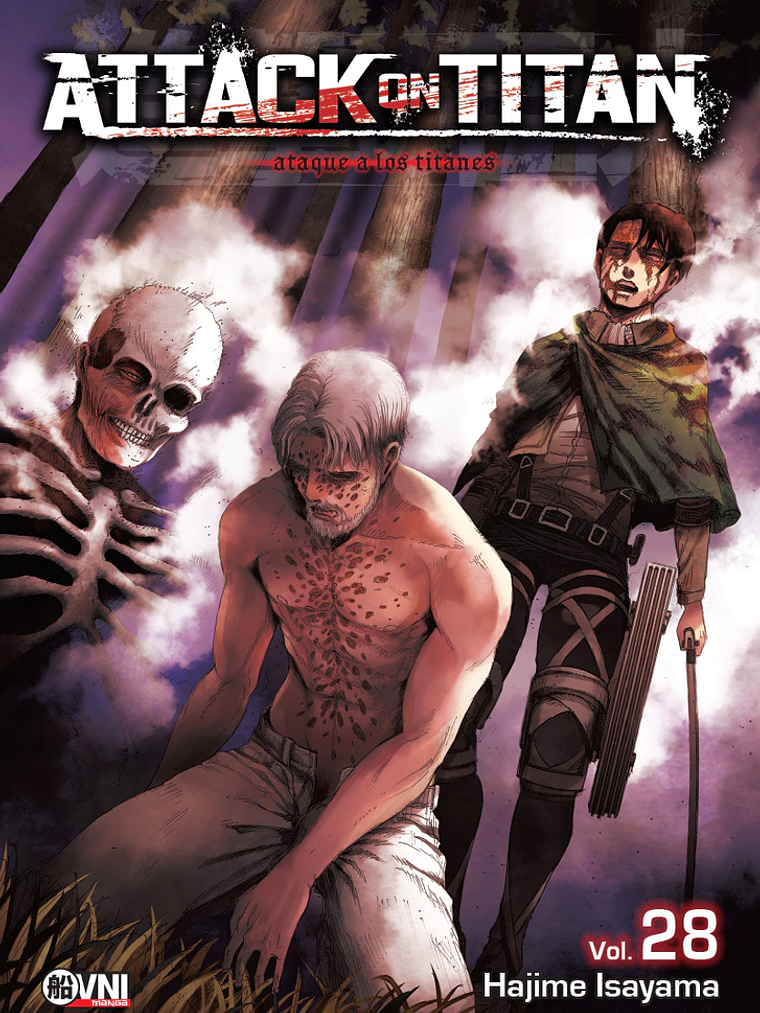 ATTACK ON TITAN 28 - OVNIPRESS MANGA 1