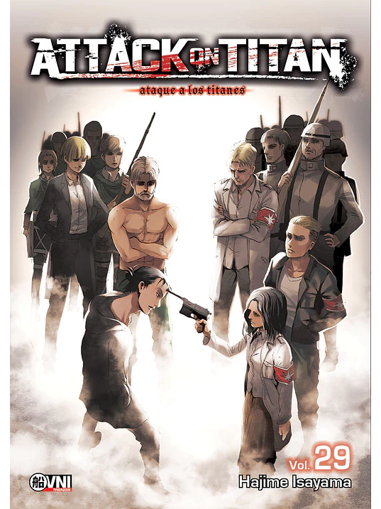 ATTACK ON TITAN 29 - OVNIPRESS MANGA 1