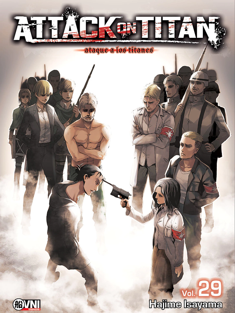 ATTACK ON TITAN 29 - OVNIPRESS MANGA 1