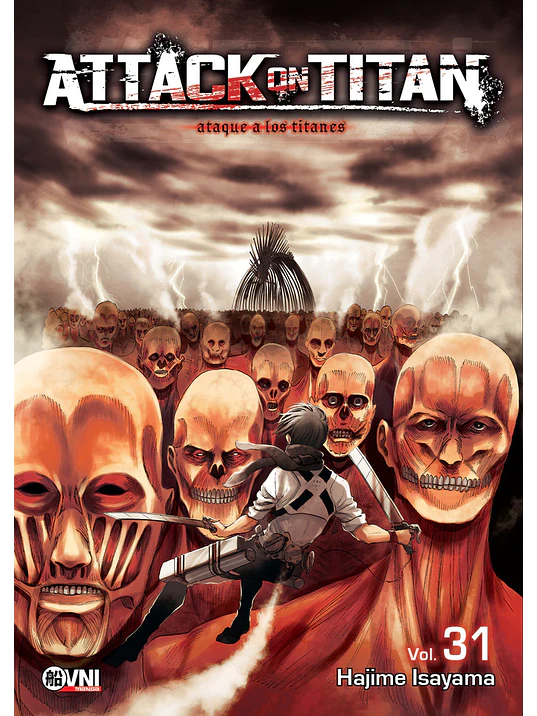 ATTACK ON TITAN 31 - OVNIPRESS MANGA 1