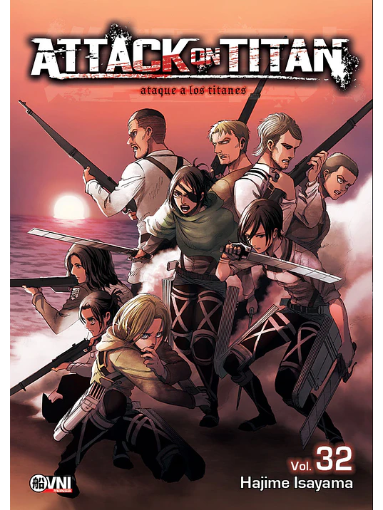 ATTACK ON TITAN 32 - OVNIPRESS MANGA 1